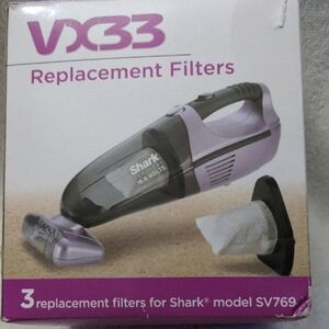 Shark VX33 Replacement Filters for SV769
